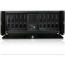 iStarUSA D-416-B10SA 4U Compact Stylish Rackmount Chassis for 10 x 3.5" Hotswap Drives PS2 PSU (Black)