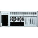 iStarUSA D-416-B10SA 4U Compact Stylish Rackmount Chassis for 10 x 3.5" Hotswap Drives PS2 PSU (Black)