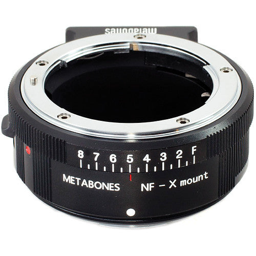 Metabones Nikon G Lens to Fujifilm X-Mount Camera Lens Mount Adapter (Matte Black)