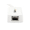 StarTech USB 3.0 to Gigabit Ethernet Adapter NIC with USB Port (White)