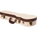 Gator Cases Deluxe Wood Case for Soprano Style Ukulele (Beige)