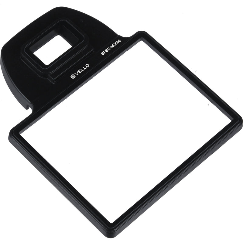 Vello Snap-On Glass LCD Screen Protector for Nikon D600 & D610