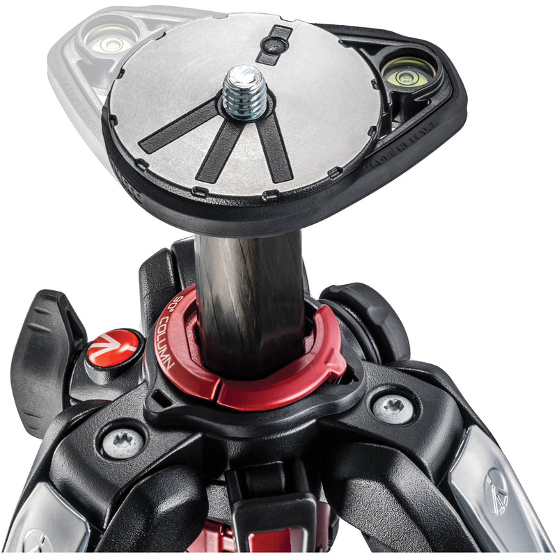 Manfrotto MT190CXPRO4 Carbon Fiber Tripod with 490 Center Ball Head and Accessories Kit