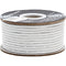 Cmple 16 AWG CL2 Rated 2-Conductor Loud Speaker Cable for In Wall Installation (White, 100')