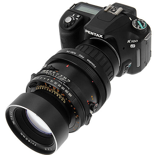 FotodioX Pro Lens Mount Adapter for Mamiya RZ67 Lens to Pentax K Mount Camera