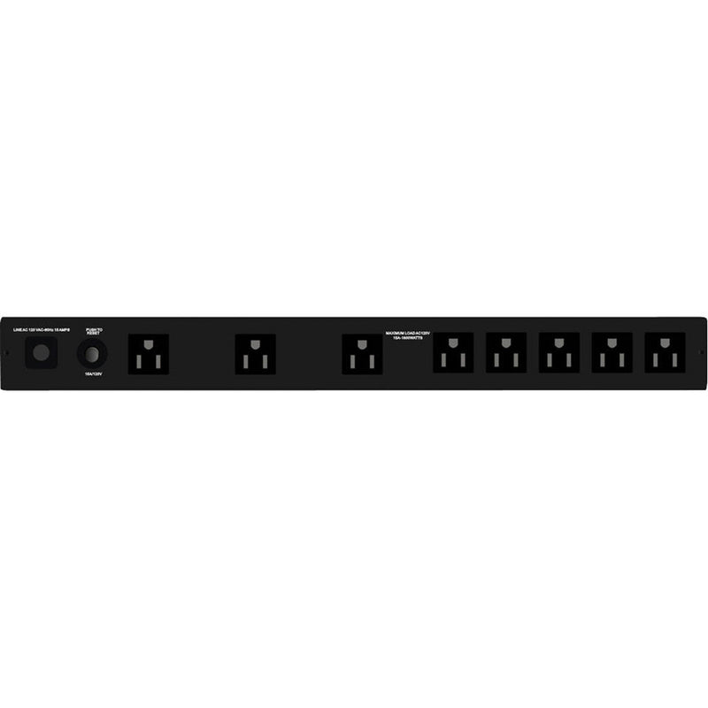 Pyle Pro PCO850 19" Rackmountable Power Strip Surge Protector (Black)