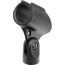 Pyle Pro Universal Compact Base Microphone Stand with Adjustable & Pivotable Gooseneck (Black)