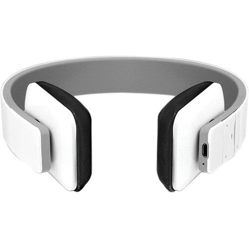 Aluratek ABH04F Bluetooth Wireless Stereo Headphones (White)