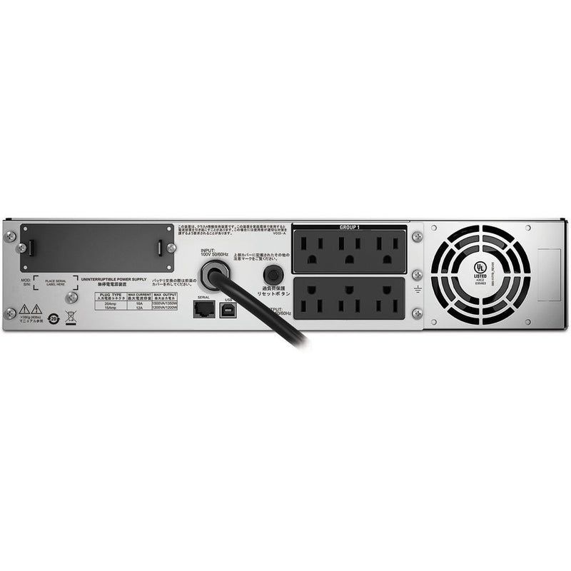 APC Smart-UPS 1500VA 2U Rackmount with LCD (100V, Black)