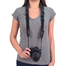 PRO TEC Less-Stress Ballistic Neoprene Camera Neck Strap (Black)