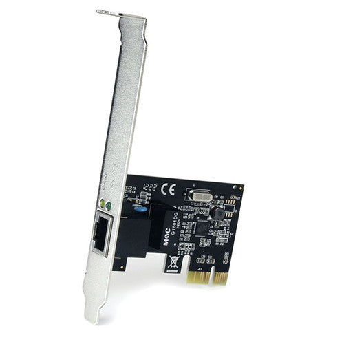 StarTech 1-Port Dual Profile PCIe Gigabit Network Server Adapter NIC Card