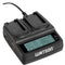 Watson Duo LCD Charger with Two NP-BX1 Battery Plates