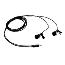 Microphone Madness MM-BSM-9 Binaural Stereo Microphones with Shure Premium Holding Clips