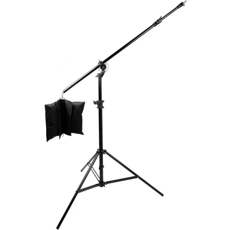 Genaray Box Lighting 36" Soft Strip 4-Light Standard Kit with Light Stands