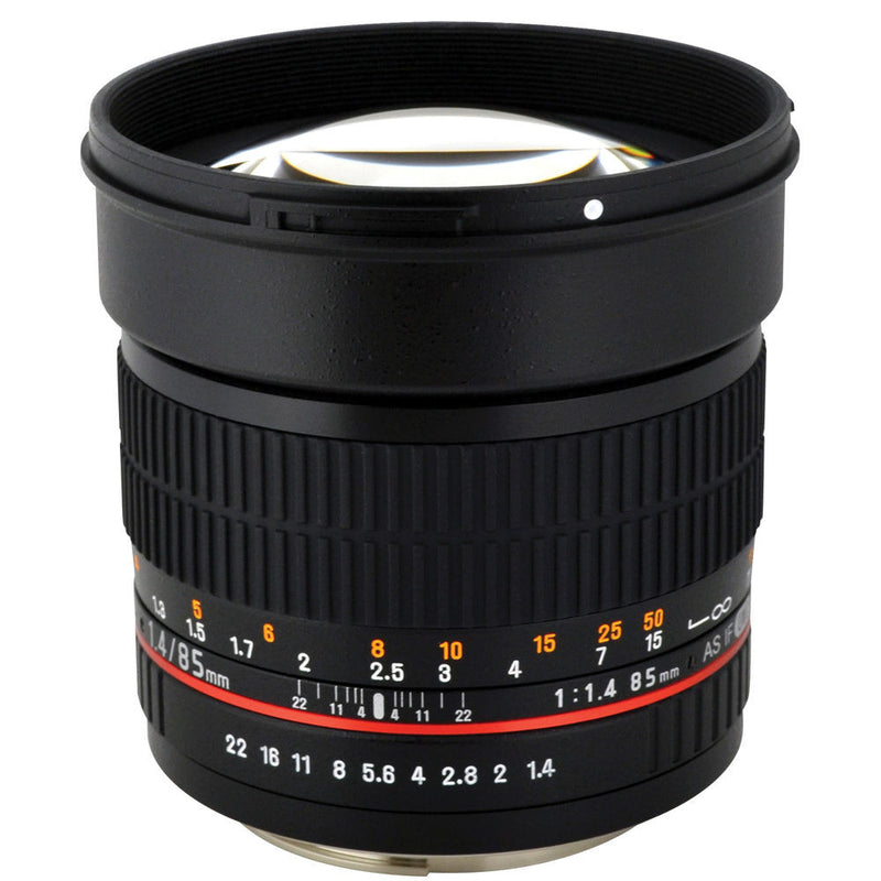 Rokinon 85mm f/1.4 AS IF UMC Lens for Micro Four Thirds Mount