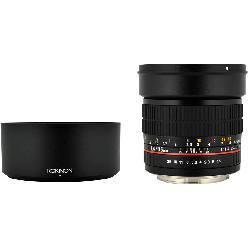 Rokinon 85mm f/1.4 AS IF UMC Lens for Micro Four Thirds Mount