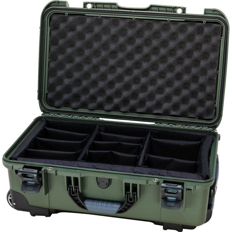 Nanuk Protective 935 Case with Padded Dividers (Olive)