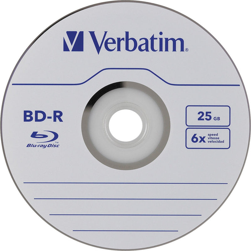 Verbatim 25GB BD-R Blu-ray 6x Discs (50-Pack Spindle)