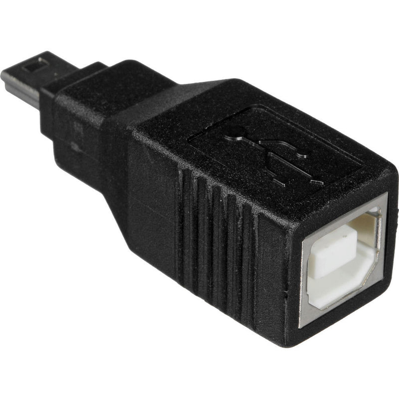 Comprehensive USB Type-B Female to USB Mini-B 5-Pin Male Adapter