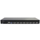 StarTech 8-Port 1U Rackmount USB KVM Switch Kit with OSD and Cables (Black)