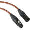 Kopul Premium Performance 3000 Series XLR M to XLR F Microphone Cable - 10' (3.0 m), Brown