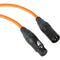 Kopul Premium Performance 3000 Series XLR M to XLR F Microphone Cable - 50' (15.2 m), Orange