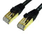 Tera Grand Premium Cat7 Double-Shielded 10Gb 600 MHz Cable (Black, 50')