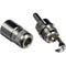 Switchcraft Shielded RCA Male Connector (Nickel-Plated Copper Alloy Body and Handle)