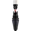 Kopul Premium Performance 3000 Series XLR M to XLR F Microphone Cable - 1.5' (0.45 m), Black