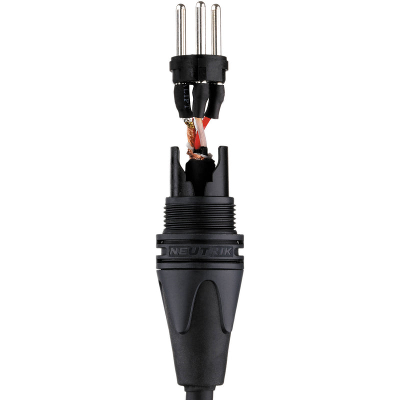 Kopul Premium Performance 3000 Series XLR M to XLR F Microphone Cable - 25' (7.6 m), Red