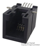 MOLEX 85502-5005 Modular Jack, Right Angle, Low Profile, SMT, 4/4, Gold (Au)