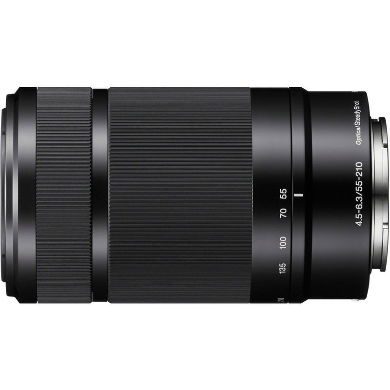 Sony E 55-210mm f/4.5-6.3 OSS E-Mount Lens (Black)