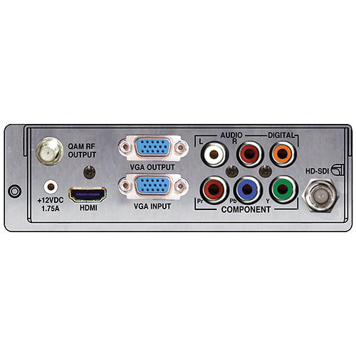 Blonder Tongue HDE-CSV-QAM Component/HD-SDI/HDMI/VGA/Composite to QAM/ASI/IP MPEG-2 HD Encoder