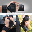 USA GEAR Professional Series USA Gear Dual Grip Hand Support and Wrist Strap