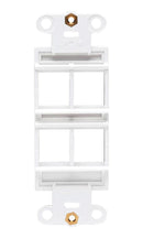 TRIPP-LITE N042D-004V-WH Centre Plate Insert Decora Style White