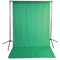 Savage Economy Background Support Stand with 5 x 9' Chroma Green Backdrop