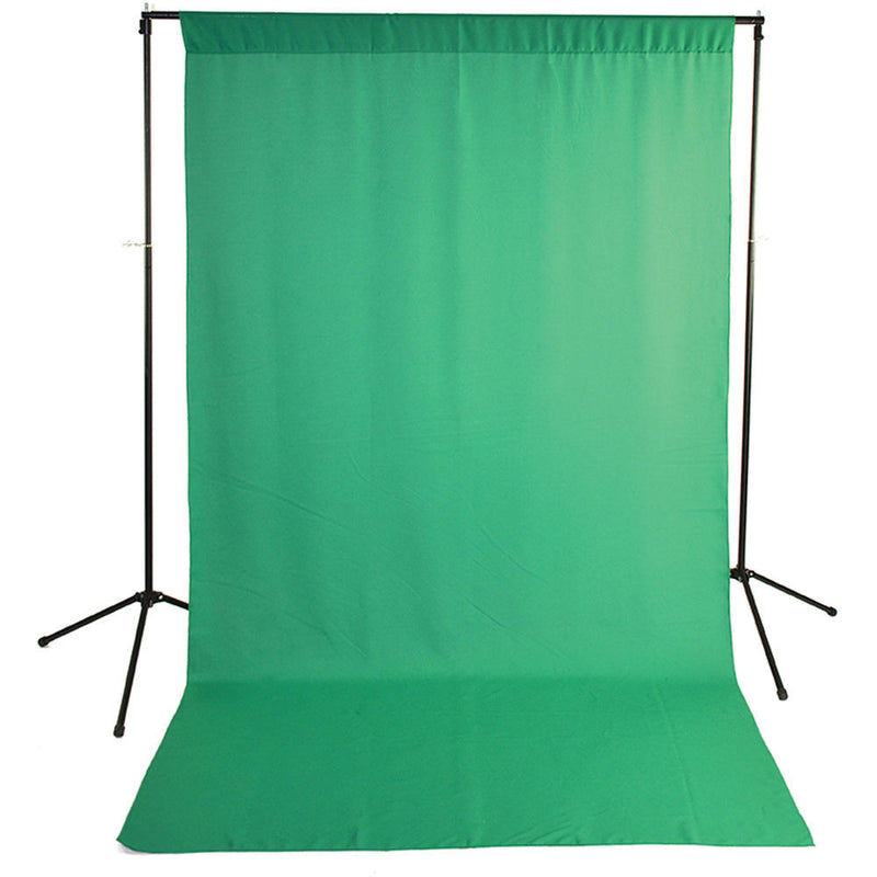 Savage Economy Background Support Stand with 5 x 9' Chroma Green Backdrop