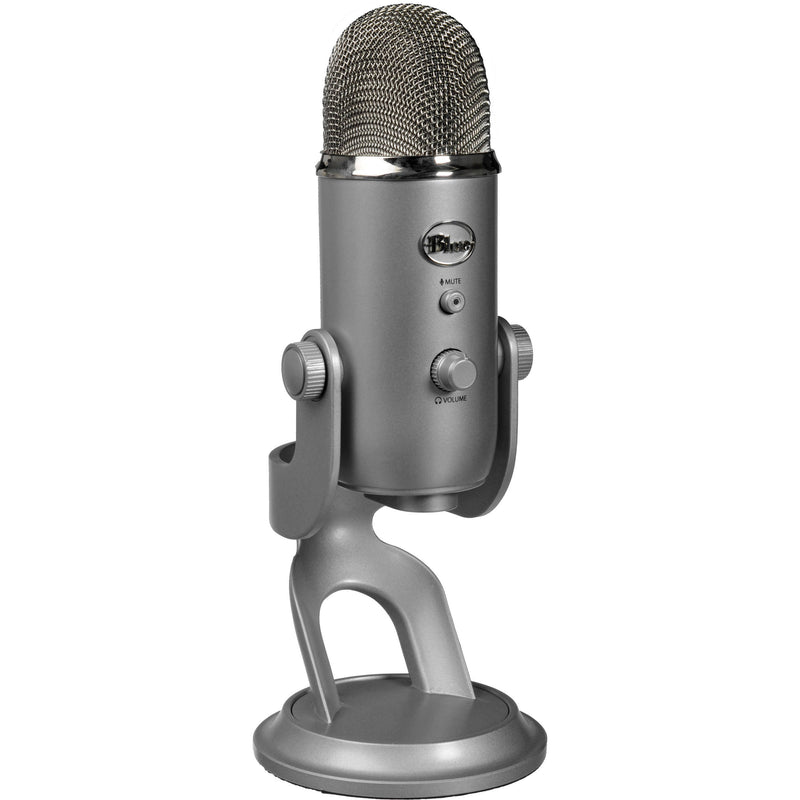 Blue Yeti USB Mic Kit with Shockmount & Boom Arm B&H Photo Video