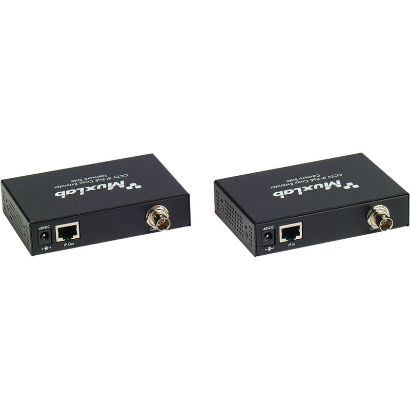 MuxLab LongReach CCTV IP PoE Extender Kit for 15.4W Camera