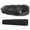 Rycote Shotgun Mic Foam and Windjammer Combo (18cm, Large Hole)