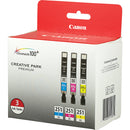 Canon CLI-251XL 3-Cartridge Color Ink Set
