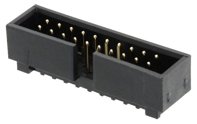 MOLEX 70246-3404 2.54mm Pitch C-Grid Header, Low Profile, 2 Row, Vertical, Shrouded, 34 Way