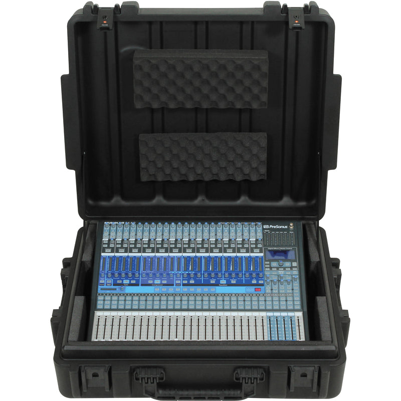 SKB Rotationally Molded Case for PreSonus Studiolive 24-Channel Mixer & Allen & Heath ZED24 Mixer