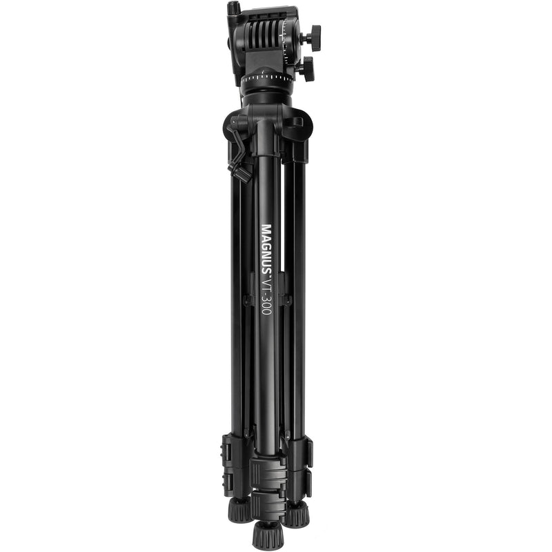 Magnus VT-300 Video Tripod with Fluid Head