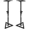 Pyle Pro PSTND35 Heavy Duty Telescoping Monitor Speaker Stands (Pair, Black)