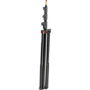 Manfrotto Alu Master Air Cushioned Light Stand Quick Stack 3-Pack (Black, 12')