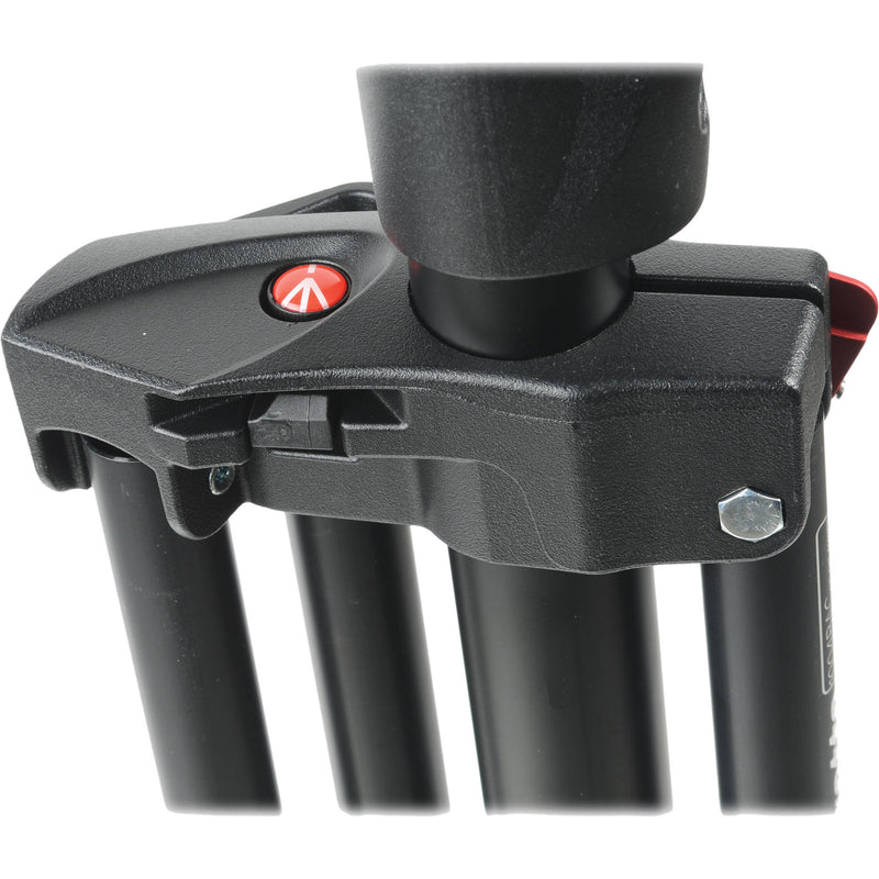 Manfrotto Alu Air-Cushioned Compact Stand Quick Stack 3-Pack (Black, 7.7')