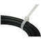 Pearstone 8" Reusable Plastic Cable Ties - Clear (20-Pack)