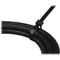 Pearstone 12" Reusable Plastic Cable Ties - Black (20-Pack)