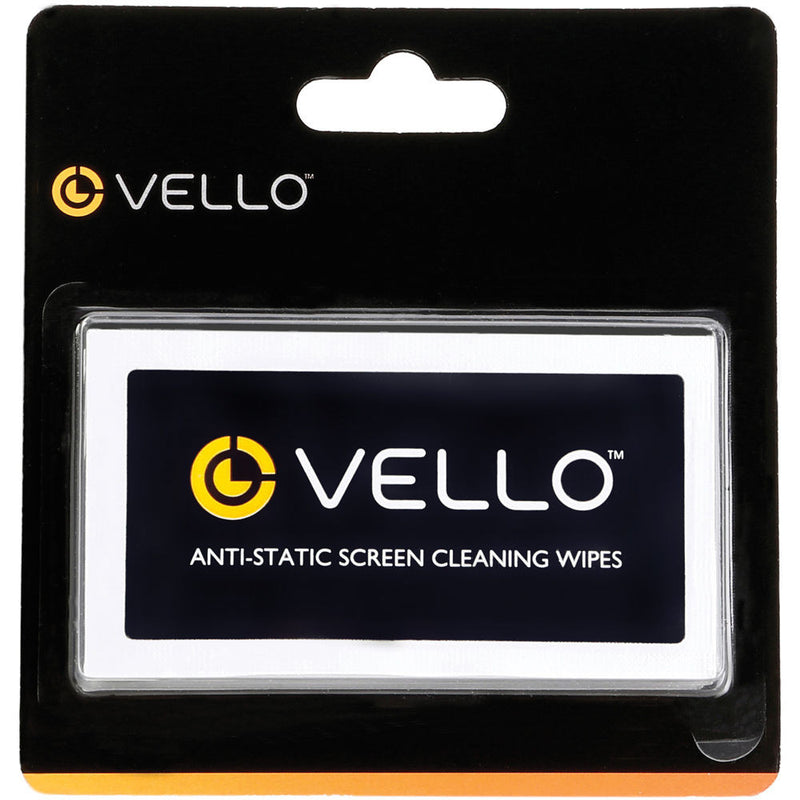 Vello Anti-Static Screen Cleaning Wipes (5-Pack)